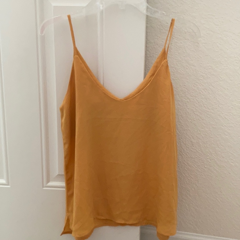 Lily White Gold Tank Top- Medium